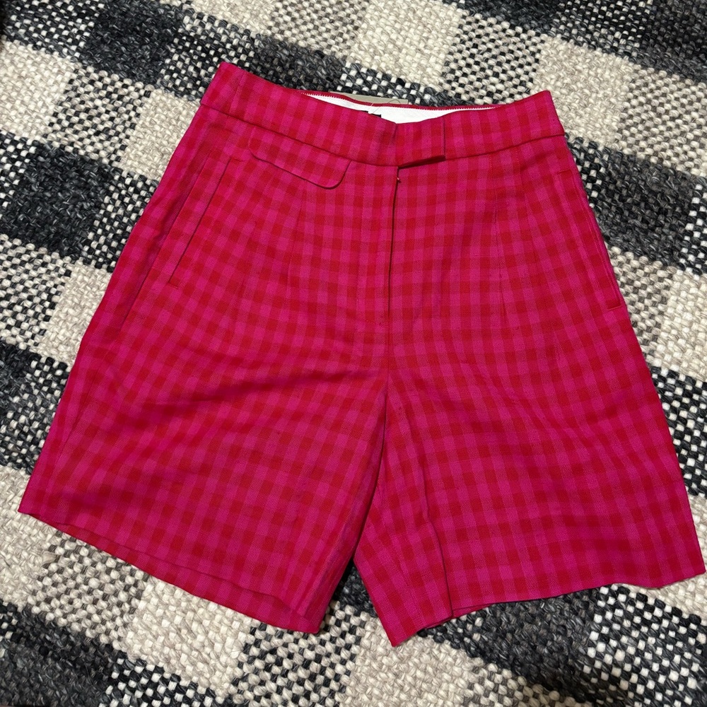 Colorful plaid NWT J.Crew shorts